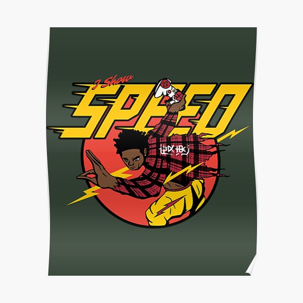 IShowSpeed Poster RB1312 product Offical ishowspeed Merch