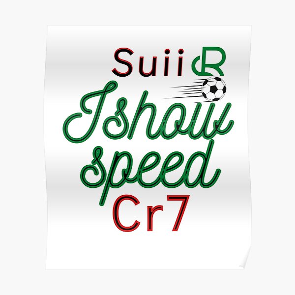 Ishowspeed Poster RB1312 product Offical ishowspeed Merch