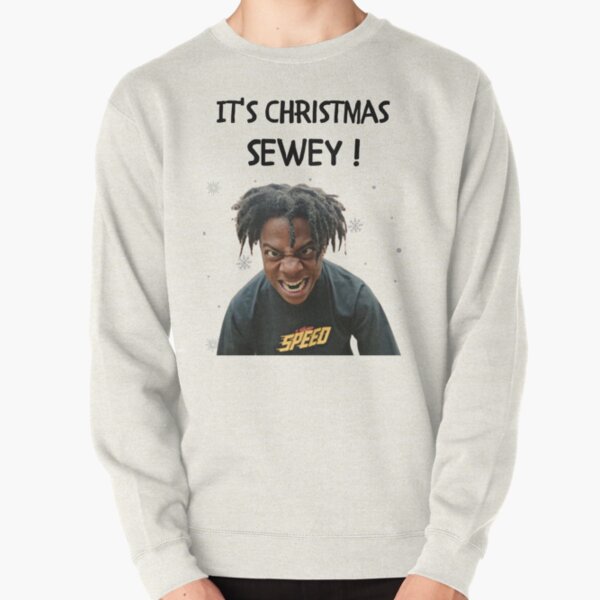 ishowspeed funny christmas gift card Pullover Sweatshirt RB1312 product Offical ishowspeed Merch