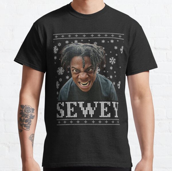 ishowspeed sewey funny ugly christmas sweater Classic T-Shirt RB1312 product Offical ishowspeed Merch