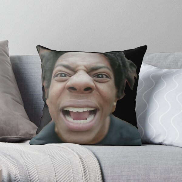 iShowSpeed Throw Pillow RB1312 product Offical ishowspeed Merch