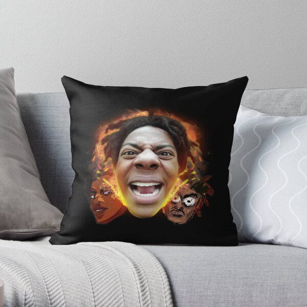 iShowSpeed Throw Pillow RB1312 product Offical ishowspeed Merch