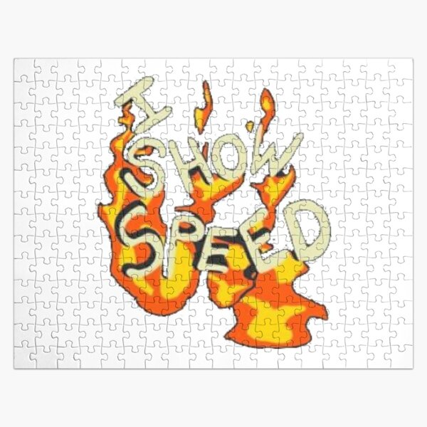 ishowspeed-fire Jigsaw Puzzle RB1312 product Offical ishowspeed Merch